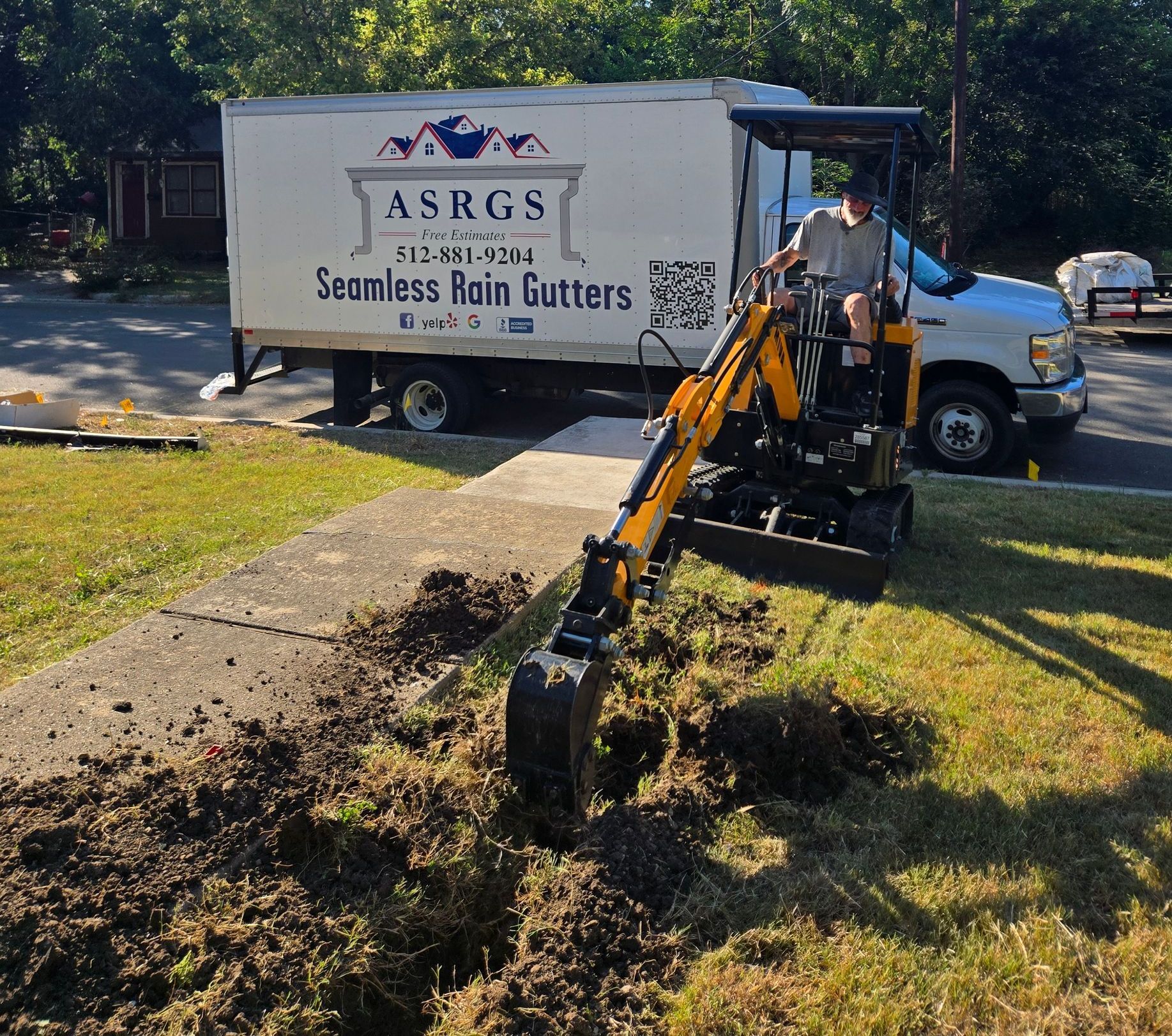 new underground drainage in austin tx