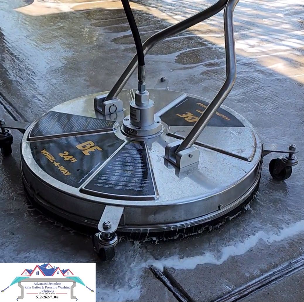 driveway cleaning with power washing service in kyle tx