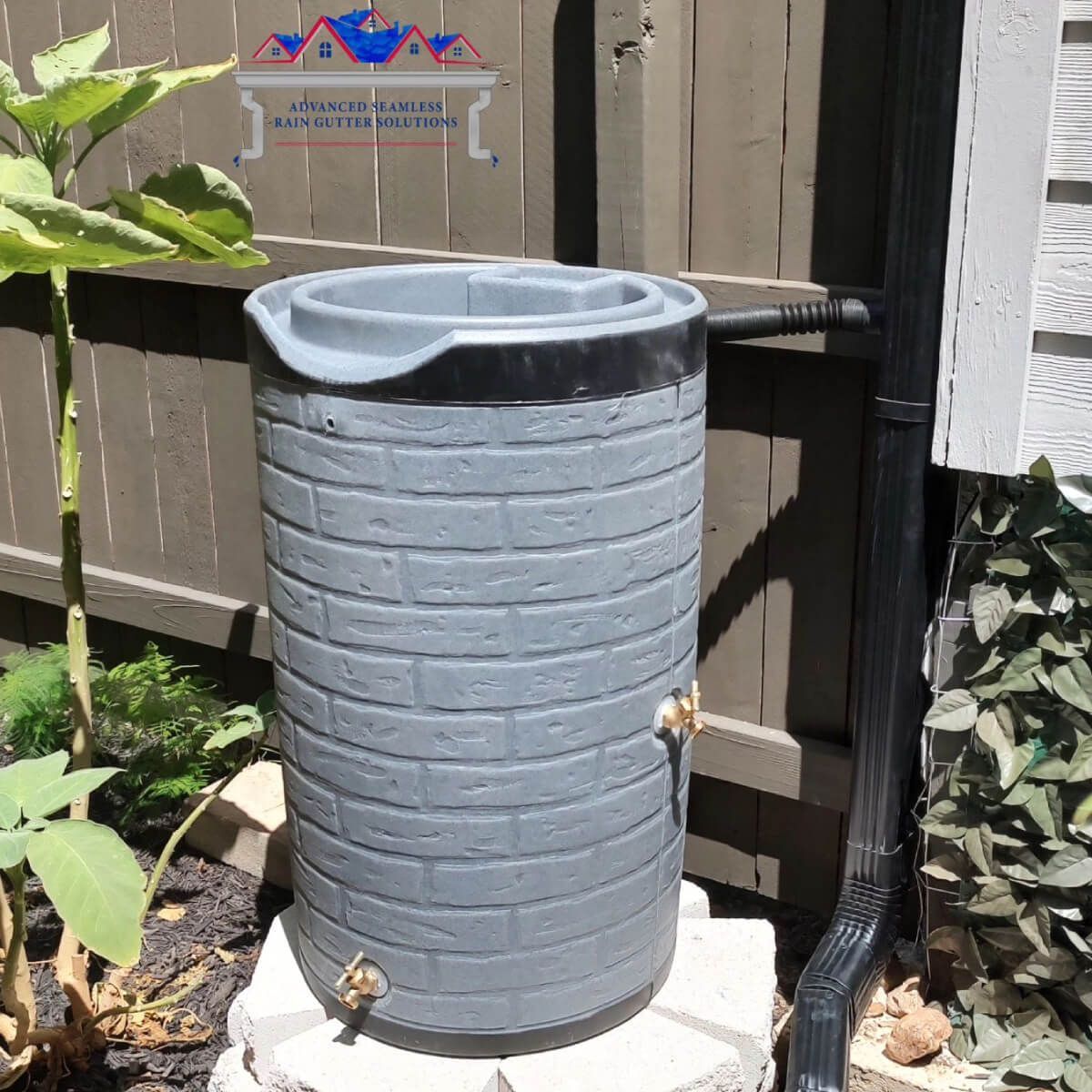 rain water collection tank for houses in austin tx