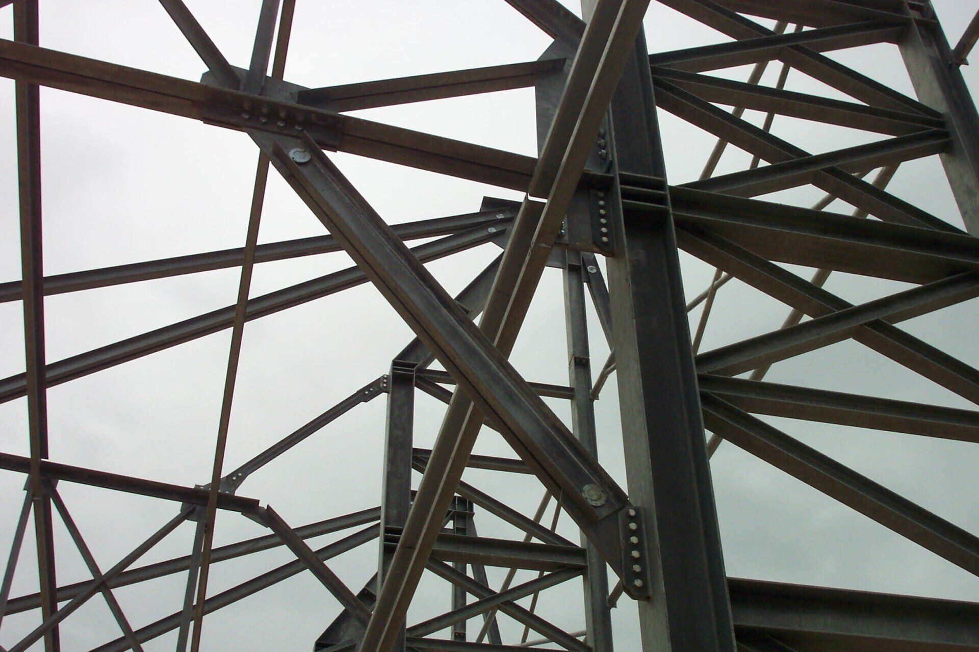 struttura metallica per cantiere