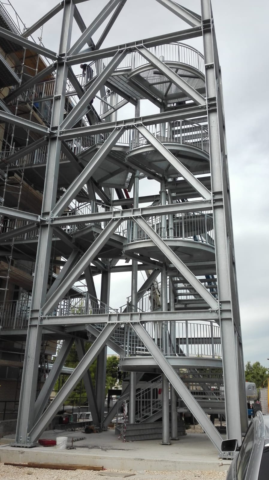 scala di sicurezza in ferro