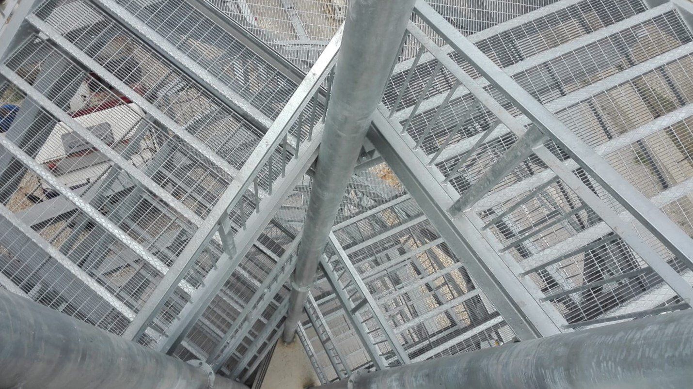 scala di sicurezza in ferro