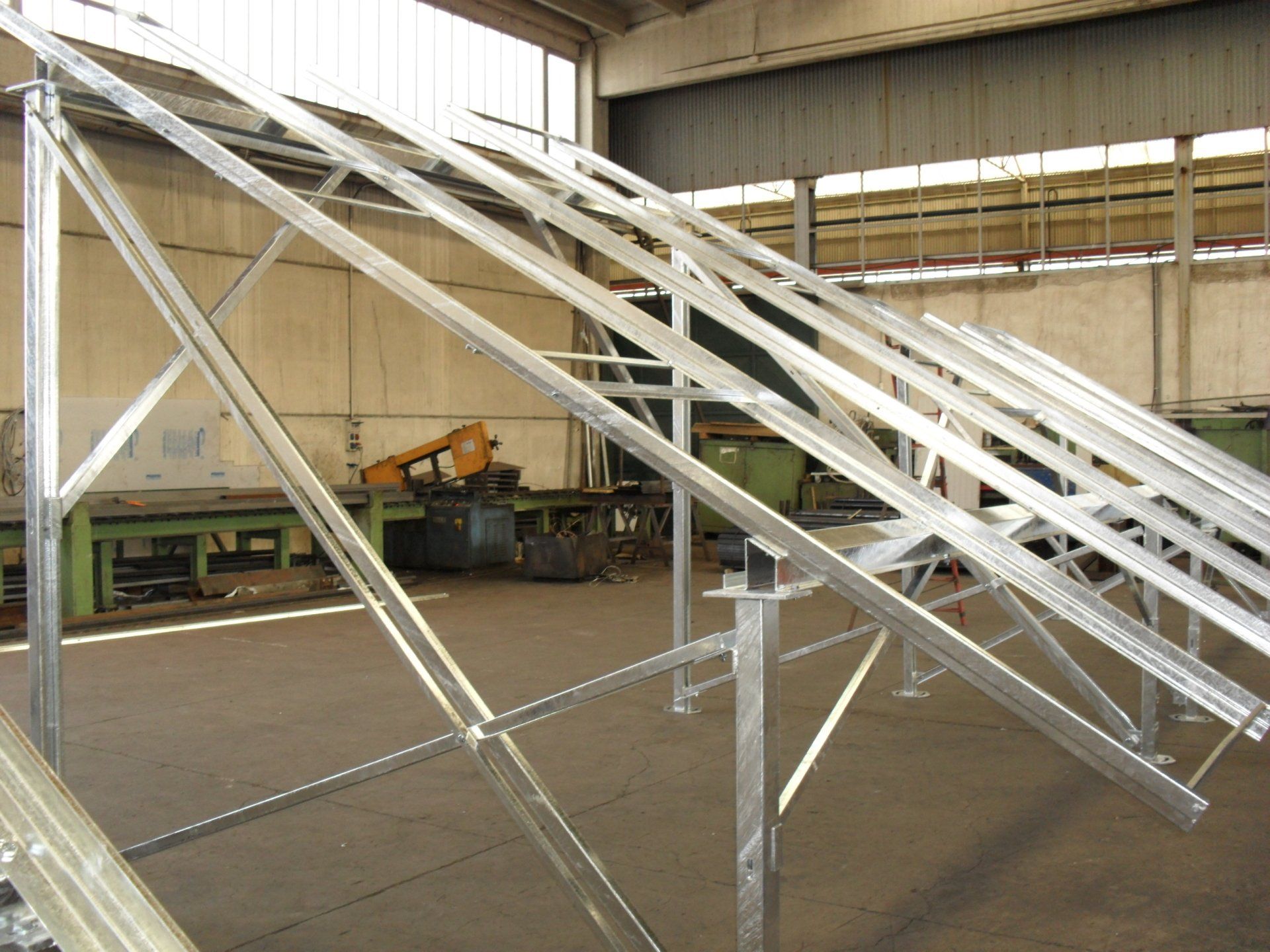 struttura per pannelli fotovoltaici