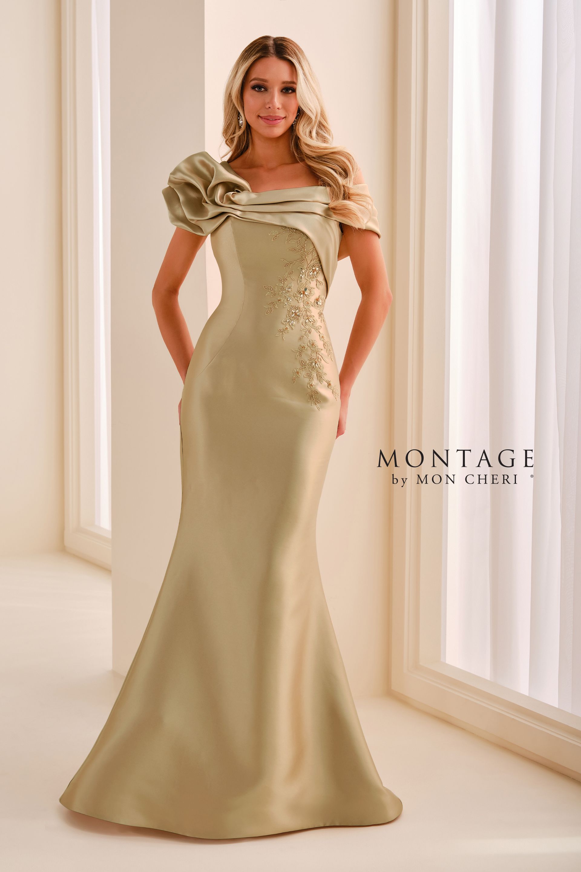 Montage M3224 Mon Cheri Mother of the Bride Dress | Mermaid Gown