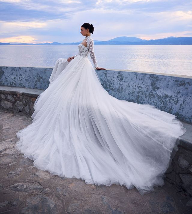 Stunning Long Sleeve Bridal Gowns Collection