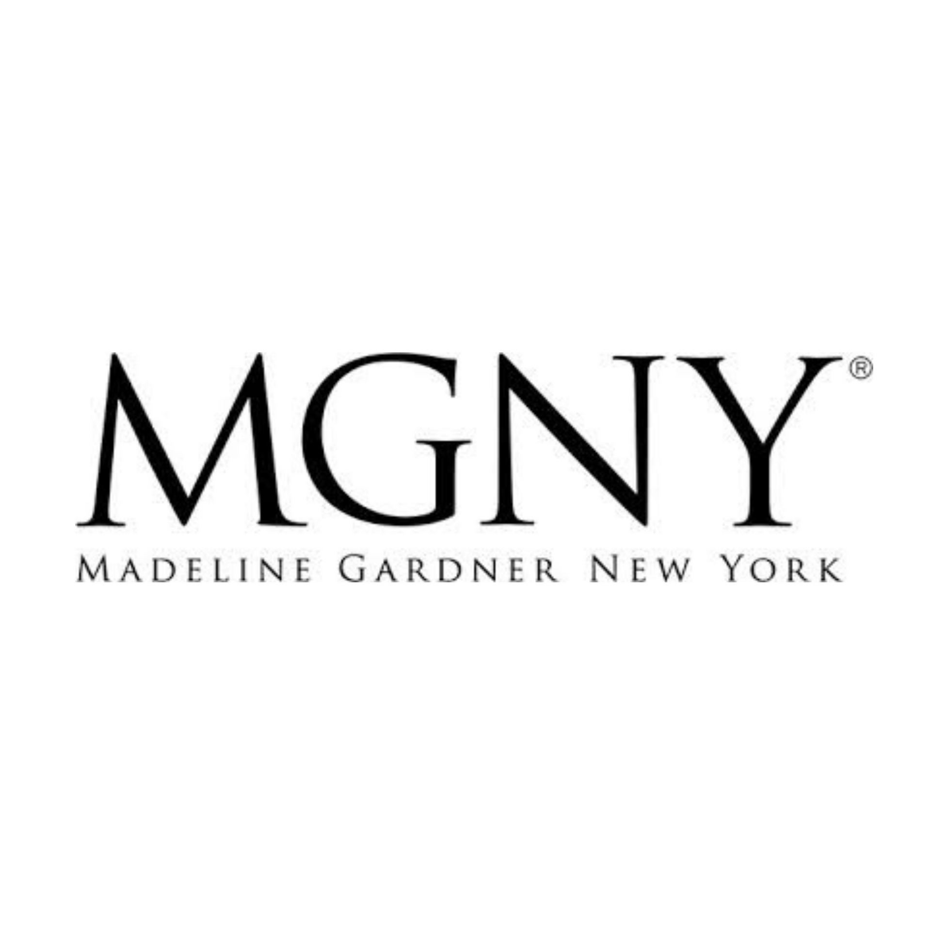 MGNY logo: black text on white background; MGNY above 