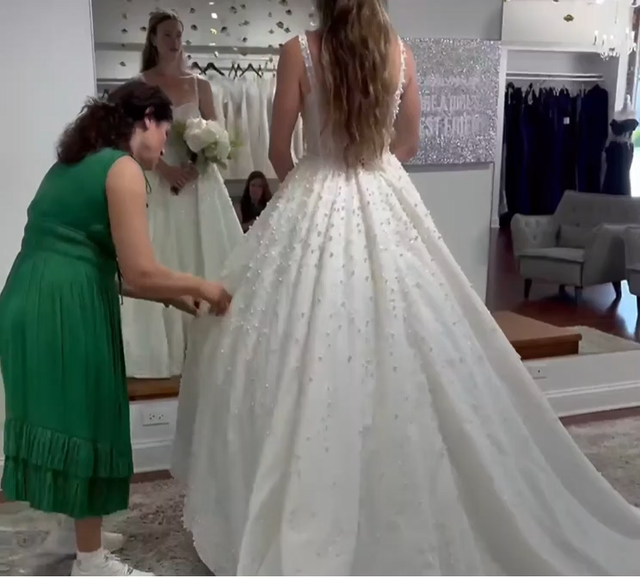 princess polly baby blue dress When to get dress alterations done? : r/weddingdress