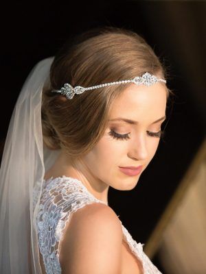 Bridal Veils, Headpieces and Bridal Jewelry at Fifi's Bridal Elmhurst