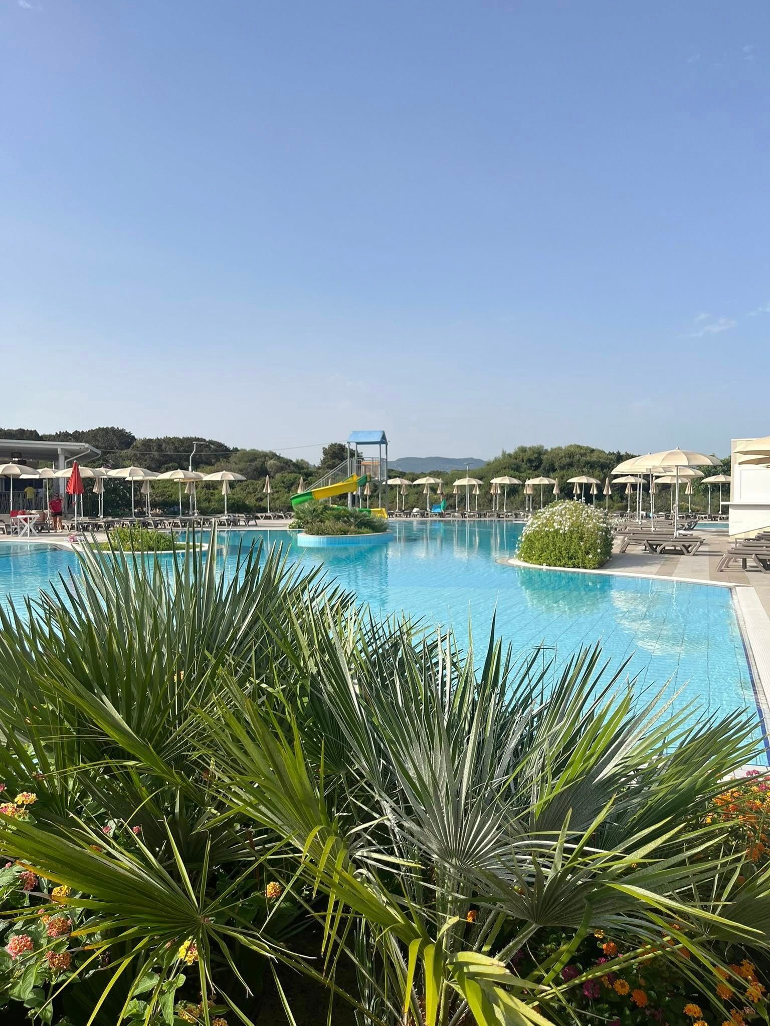 one of the pools