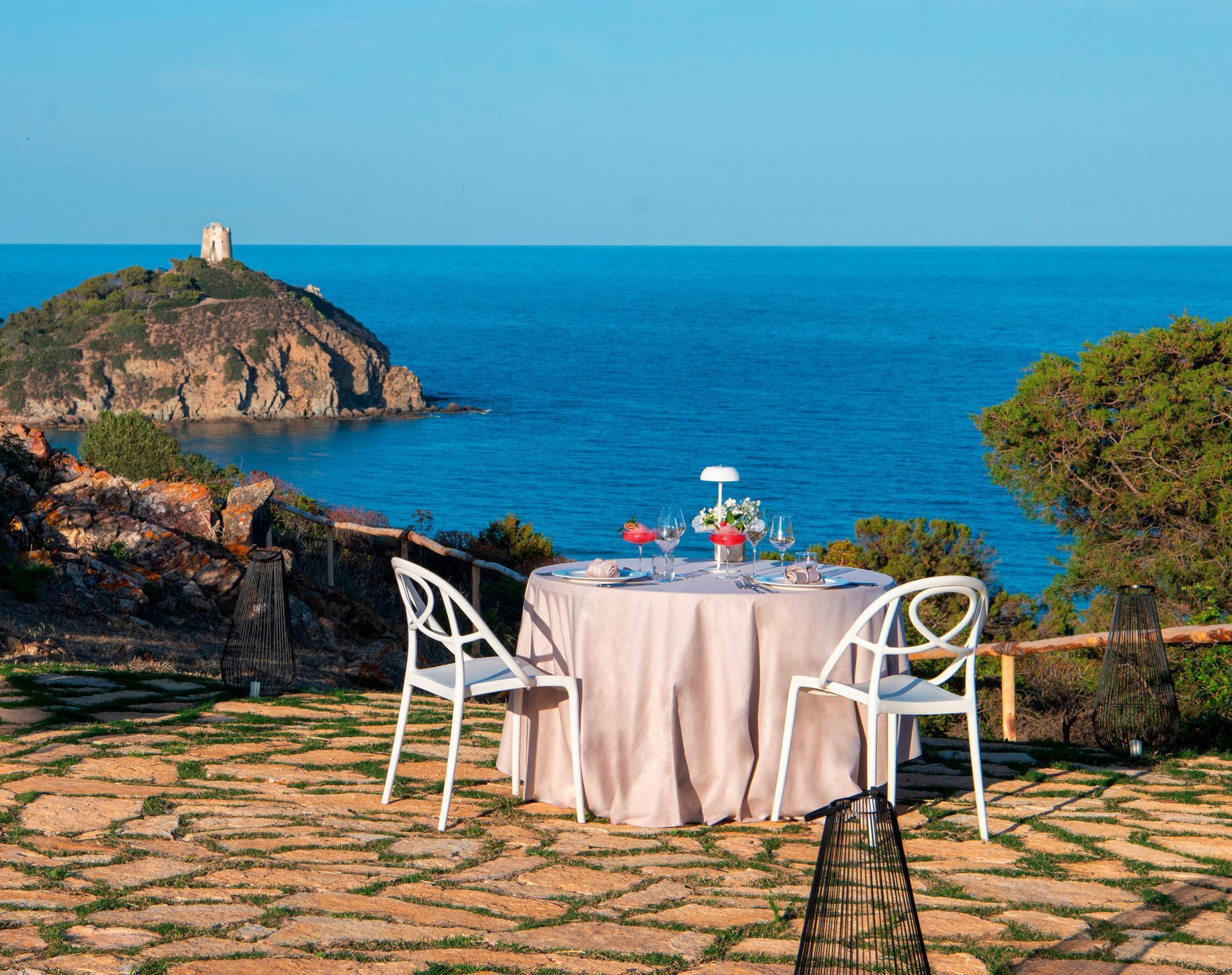 Baia di Chia Resort Sky Deck Private Romantic Dinner