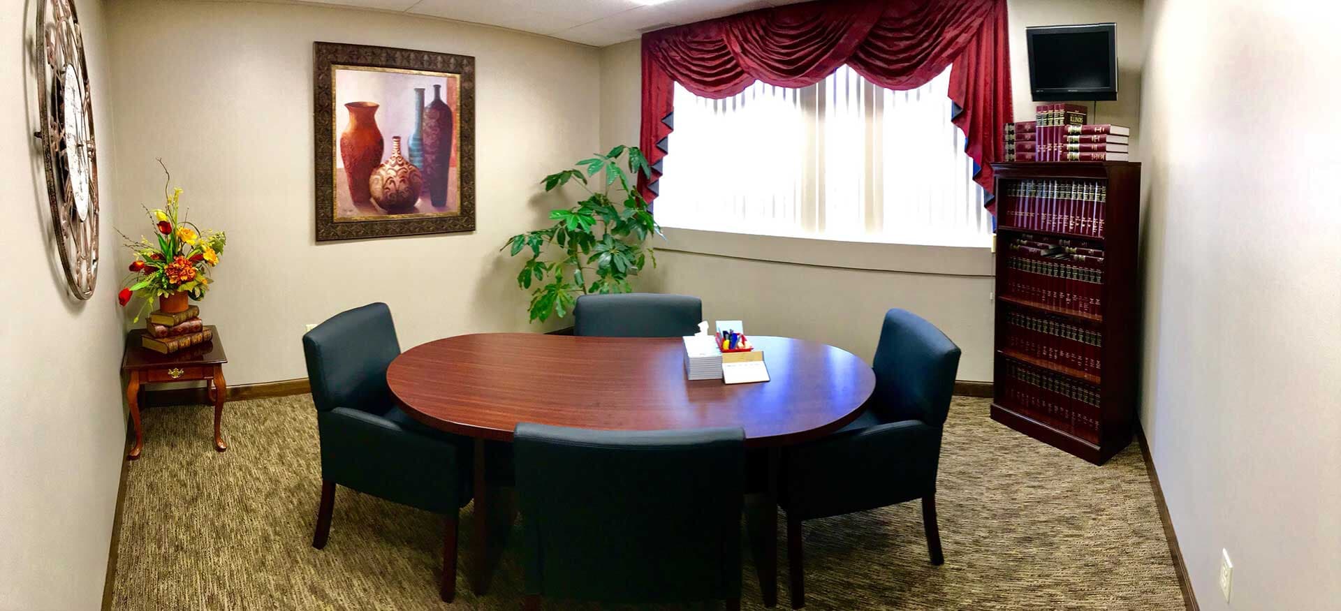 Room with Four Chairs — Marion, IL — Michelle M. Schafer Attorney At Law, LLC