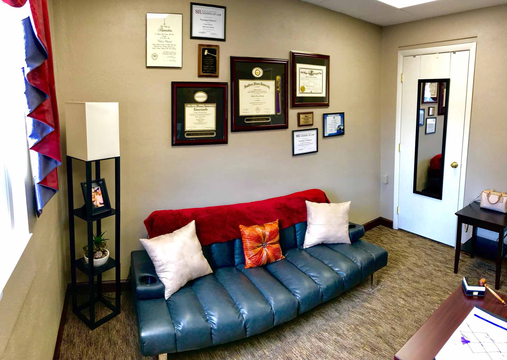 Room with Sofa — Marion, IL — Michelle M. Schafer Attorney At Law, LLC