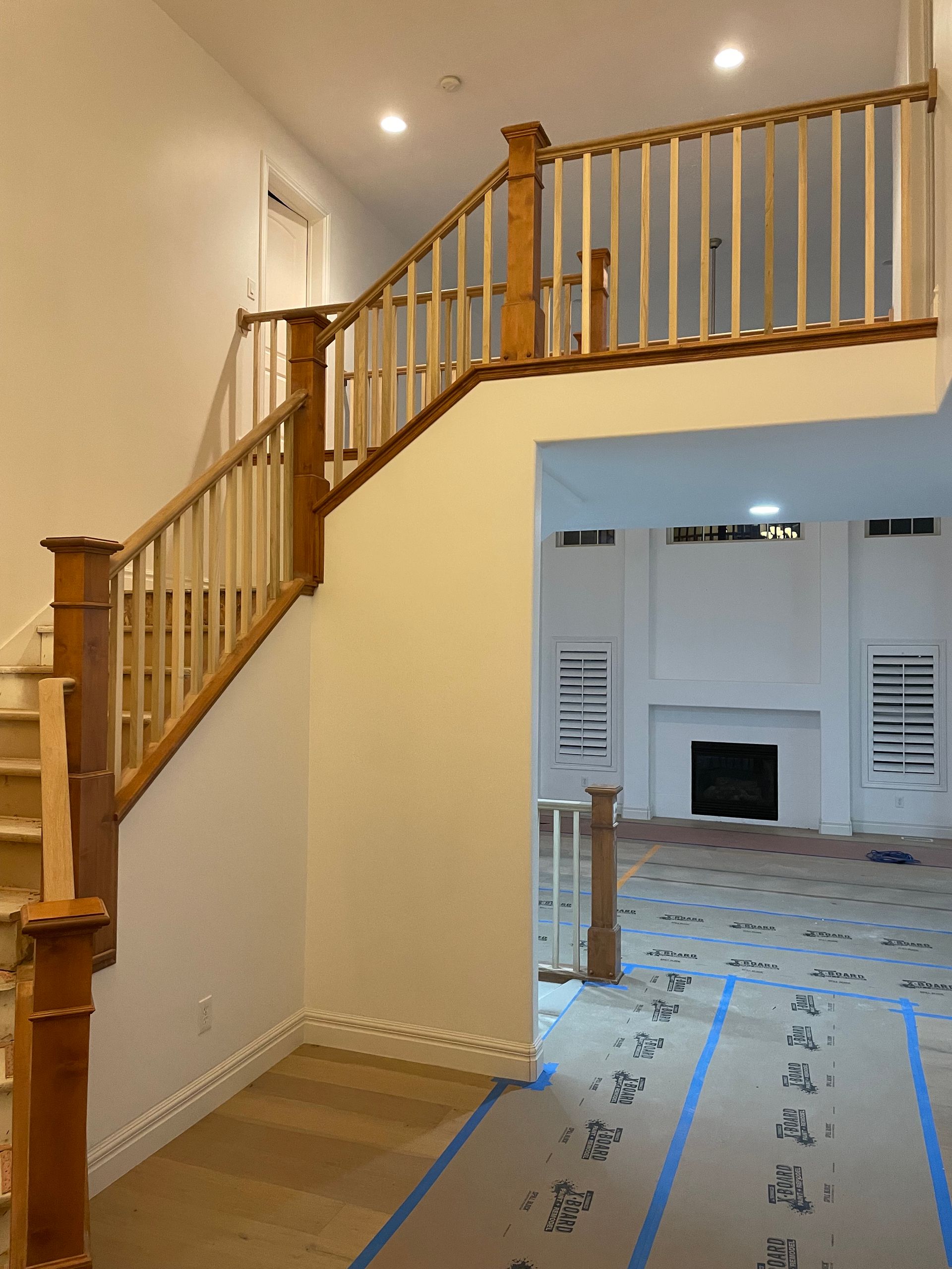 Customer wanted white oak balusters