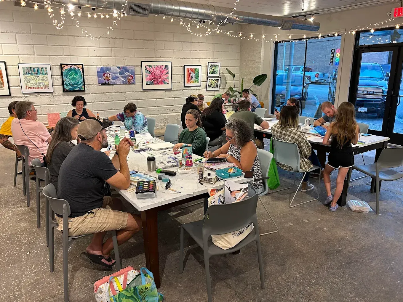 The Art Dept gallery and creative space downtown Temple TX