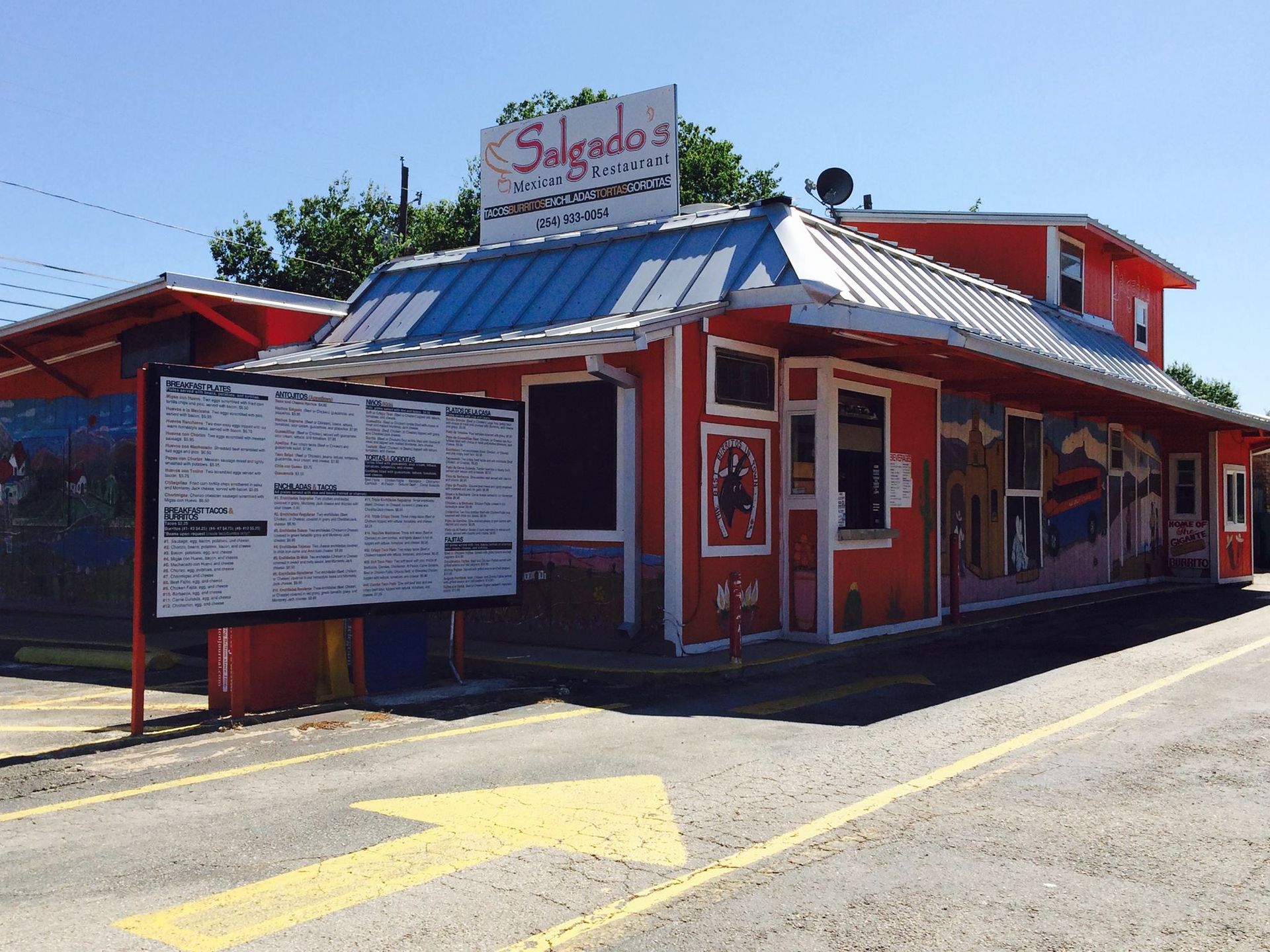 Salgados Restaurante breakfast tacos and burritos Belton TX