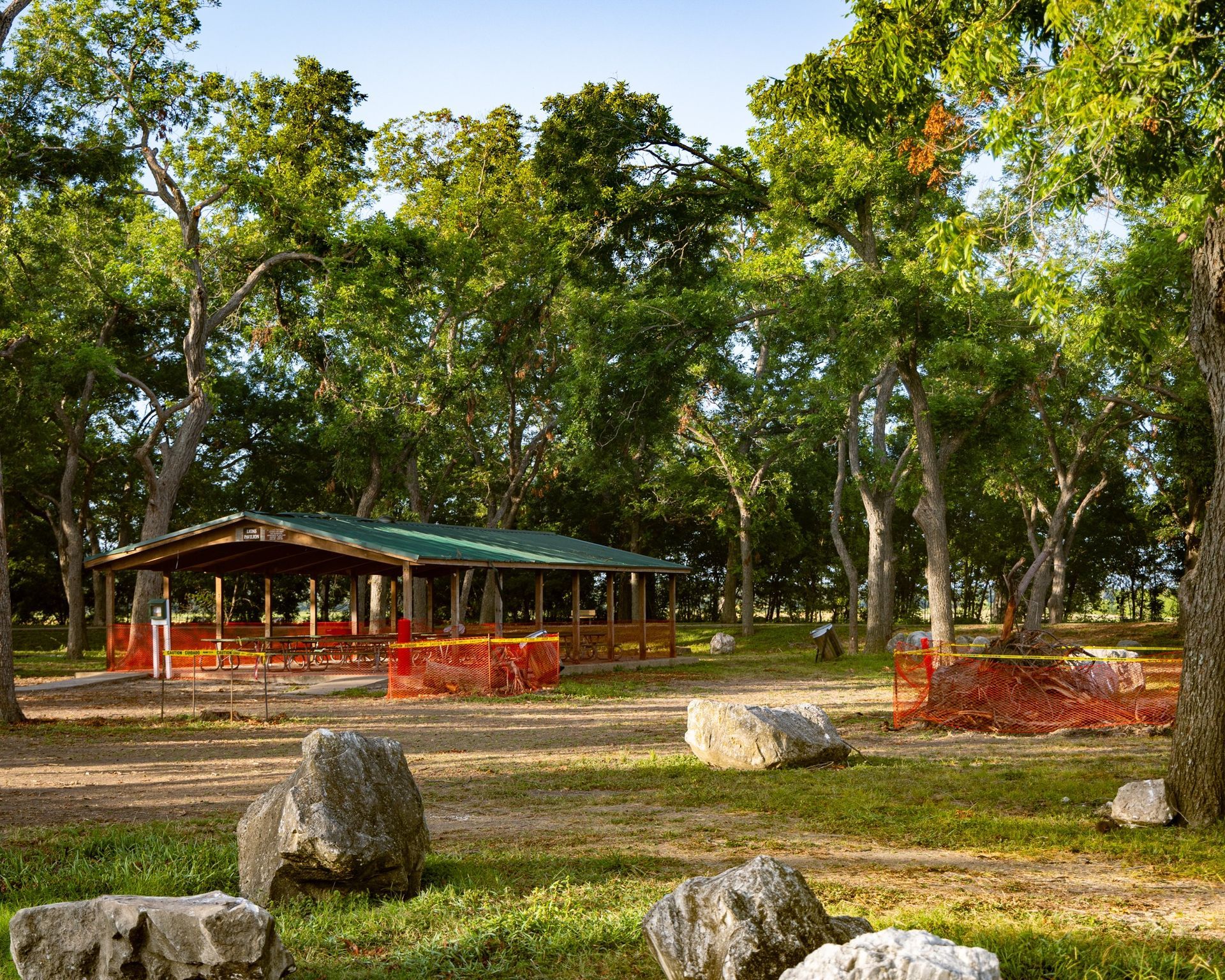 Temple Lions Park disc golf and playground