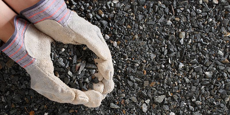 Where to Buy Black Granite Landscape Rock in Bulk