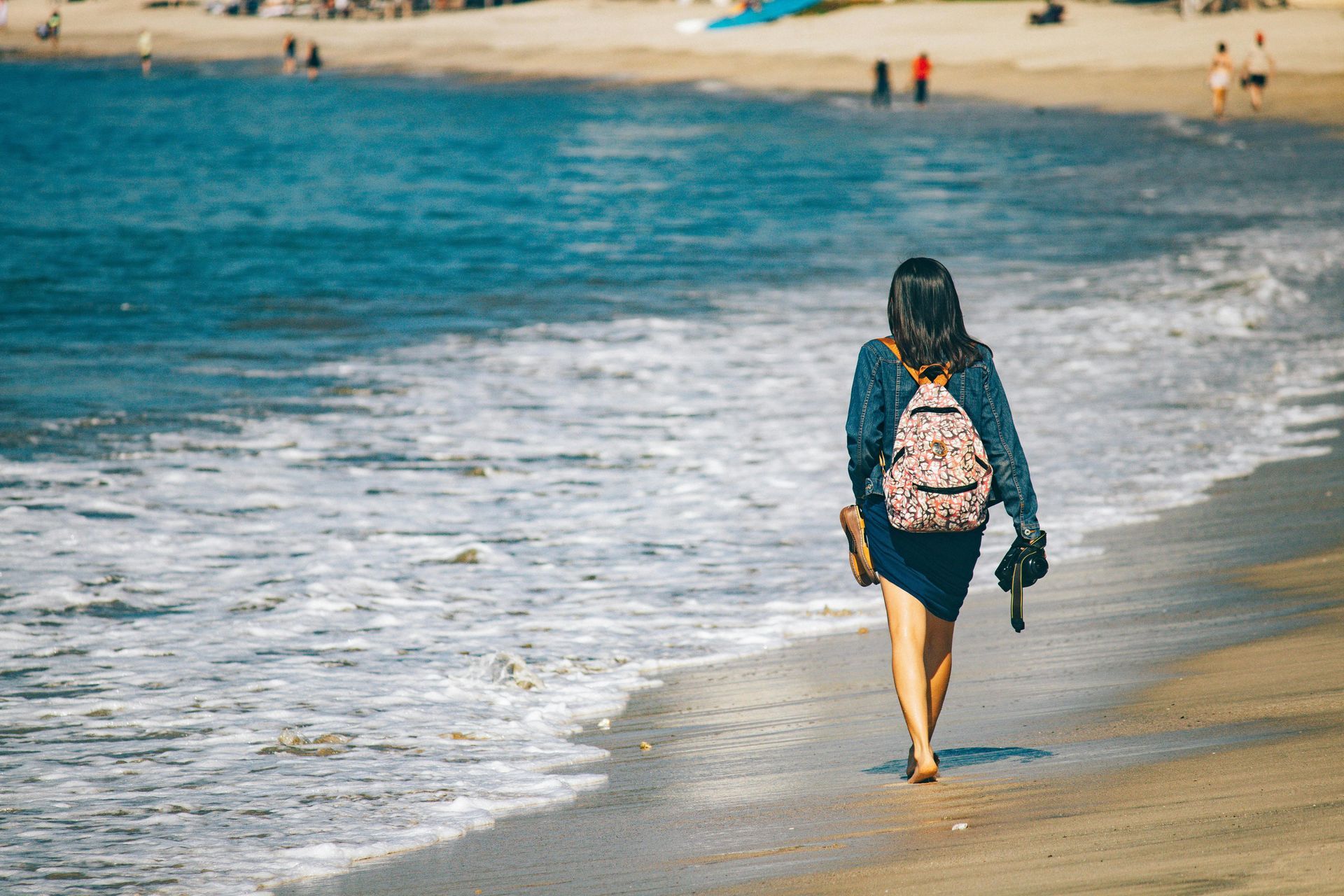 Person on holiday with personal injury