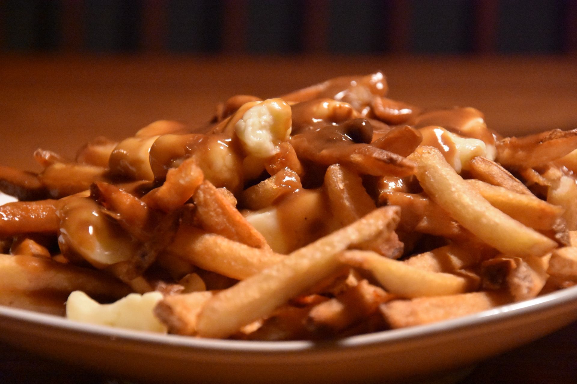 Poutine in Lyndonville, Vermont