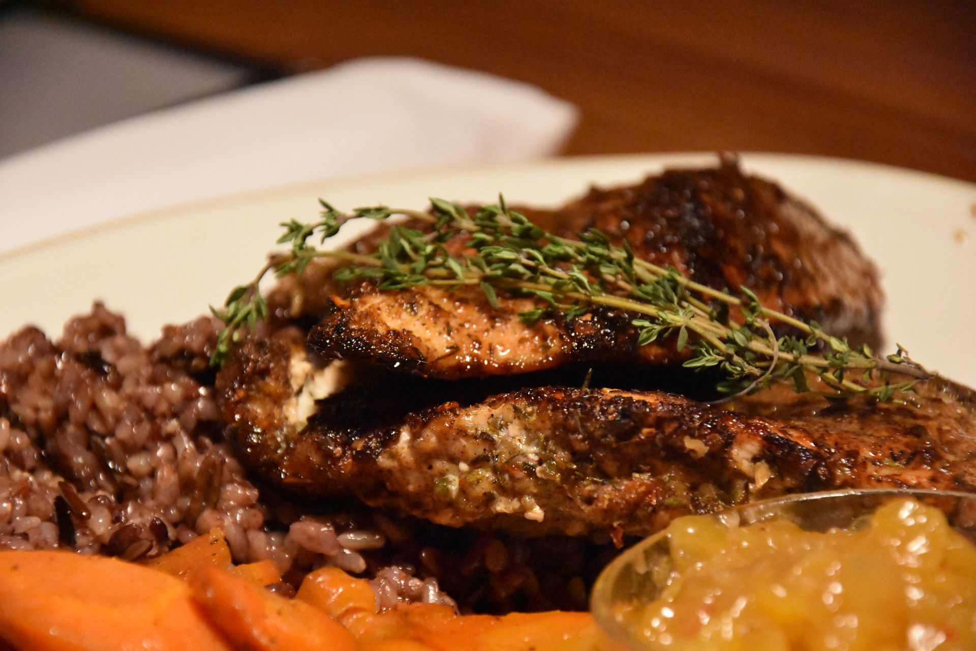 Chicken and Rice in Lyndonville, Vermont