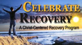 A poster for celebrate recovery a christ centered recovery program