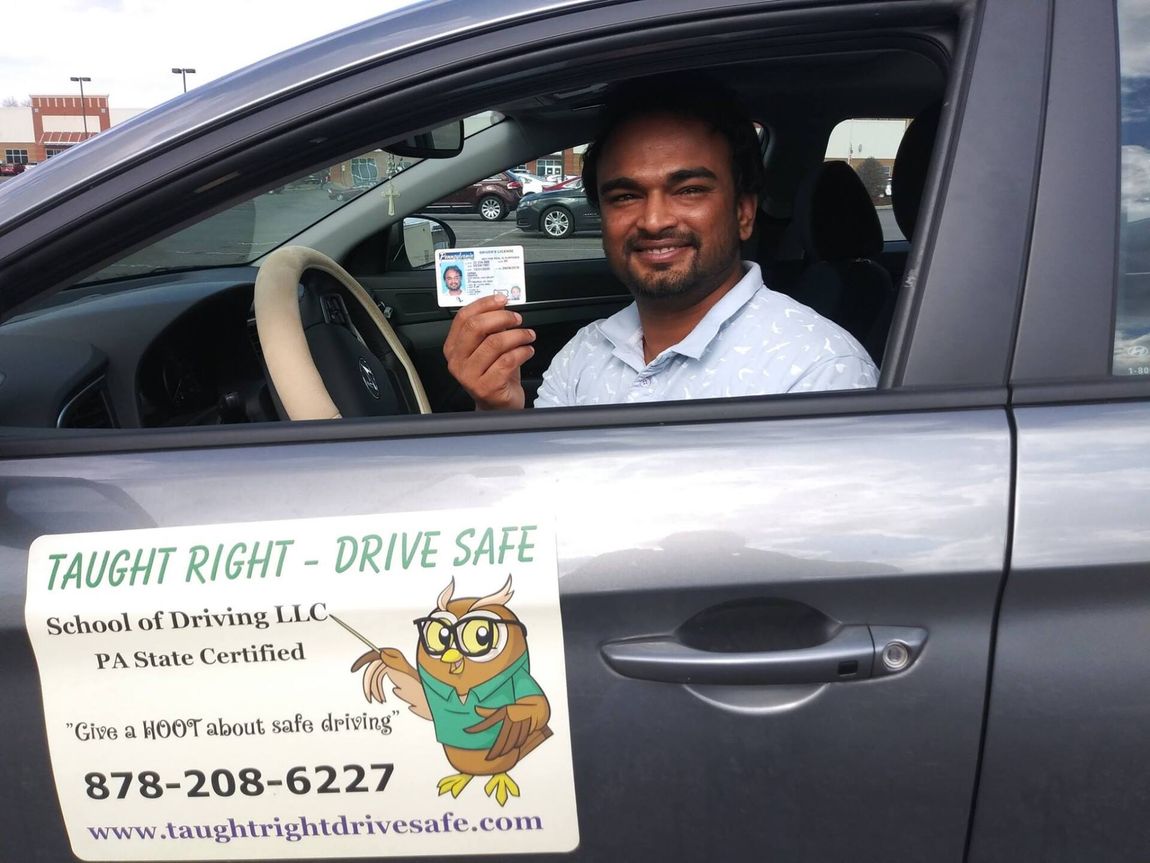 deepak aced his driving exam on his 1st attempt