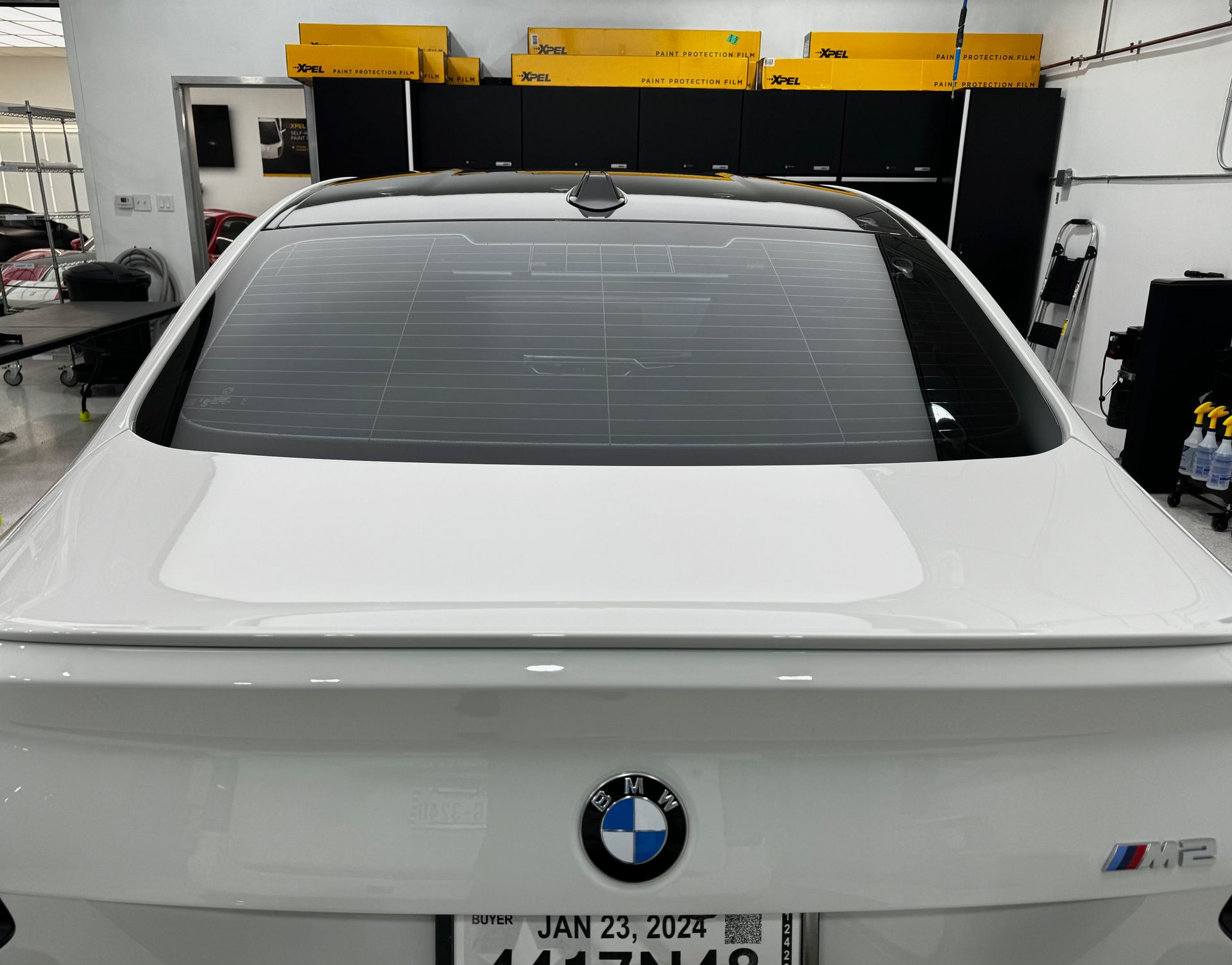 Window Tinting - Porsche 718 - Rear View