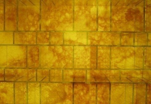 scaffali in vetro, cubi in vetro, vetreria