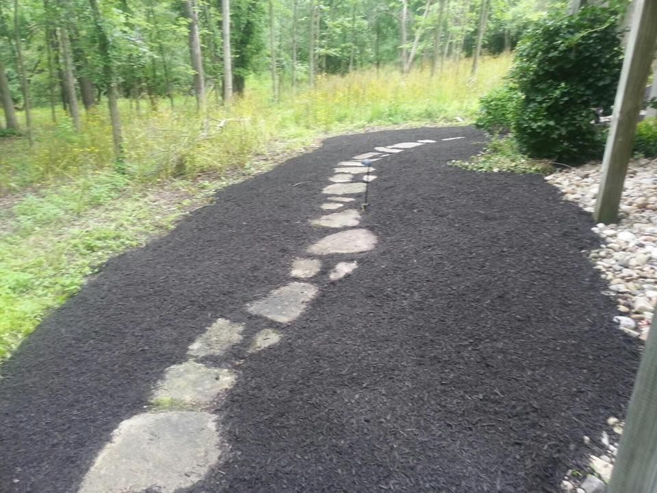 A Rock Walkway — Powell, OH — Dependable Landscape Services, Inc.