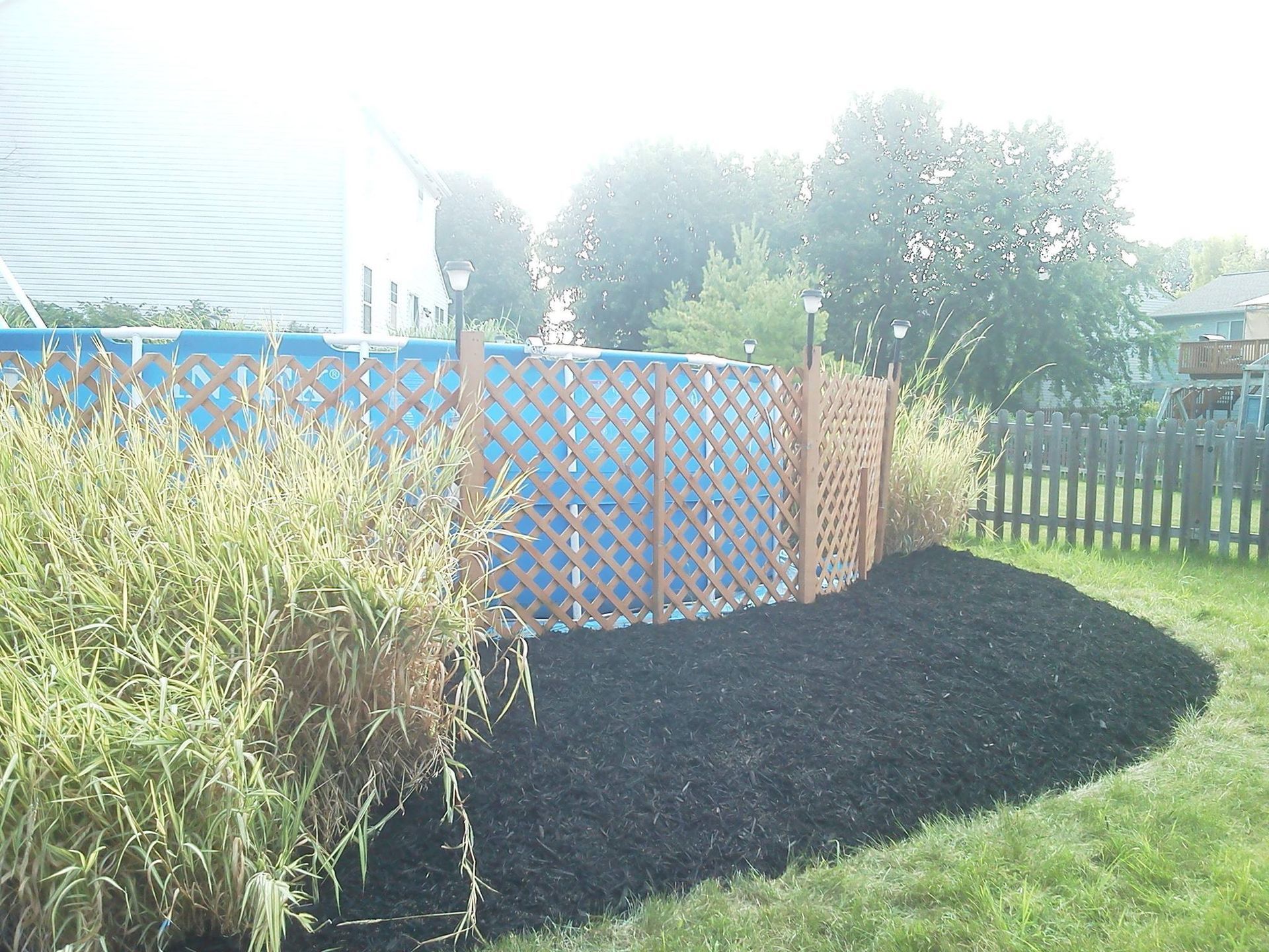 Landscape Near A Gate — Powell, OH — Dependable Landscape Services, Inc.