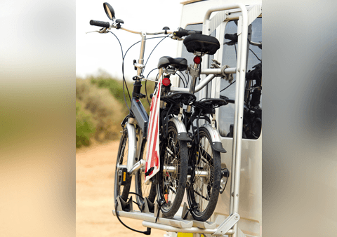 cycle carrier carrying multiple cycles 