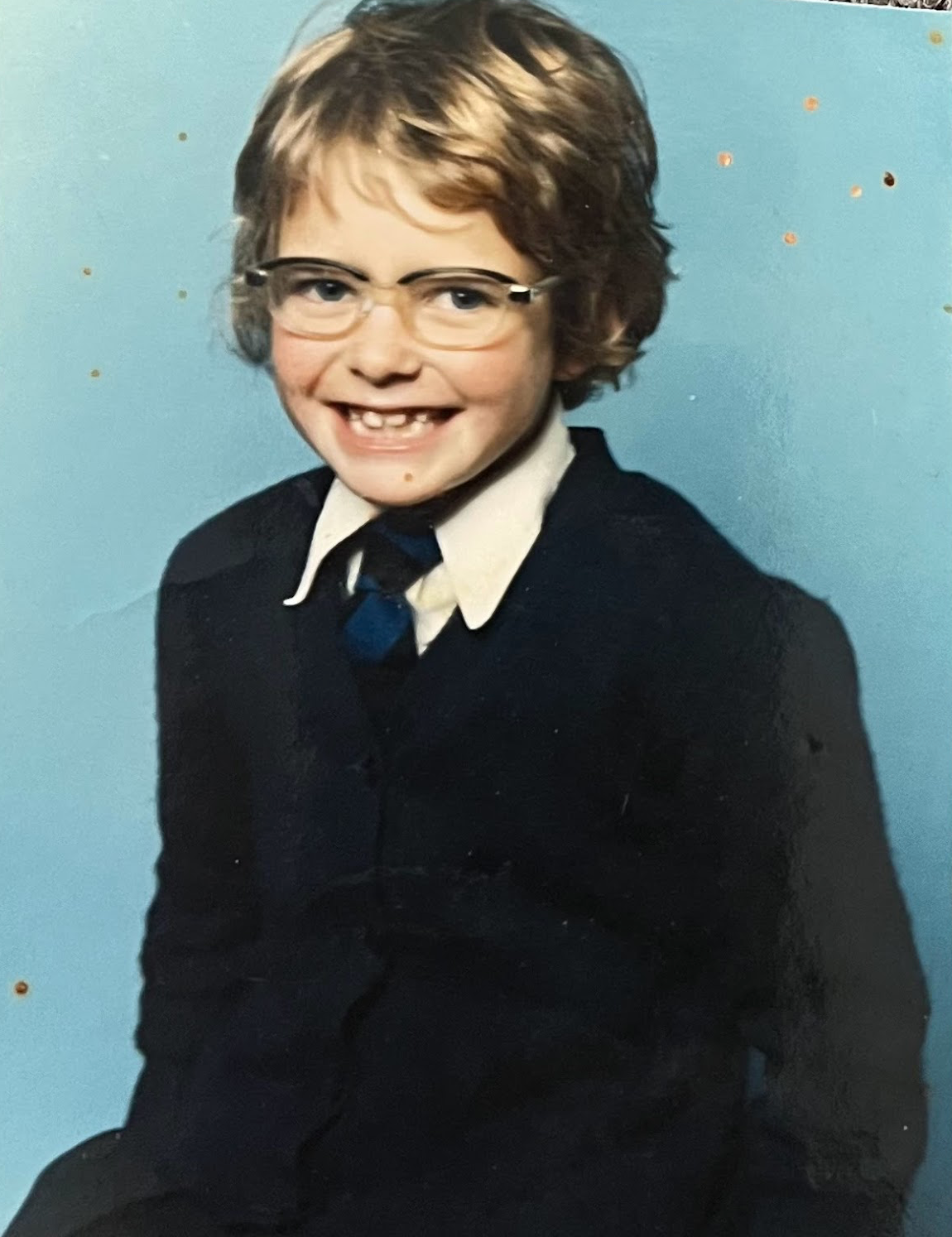 Fiona Cameron as a child