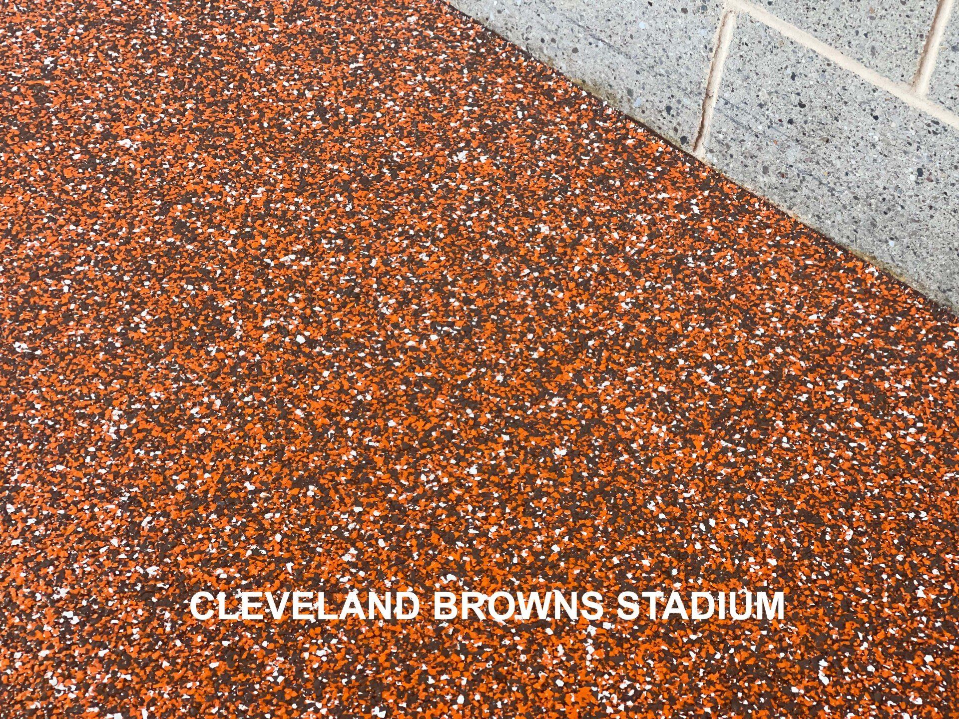 Cleveland Browns Stadium flooring