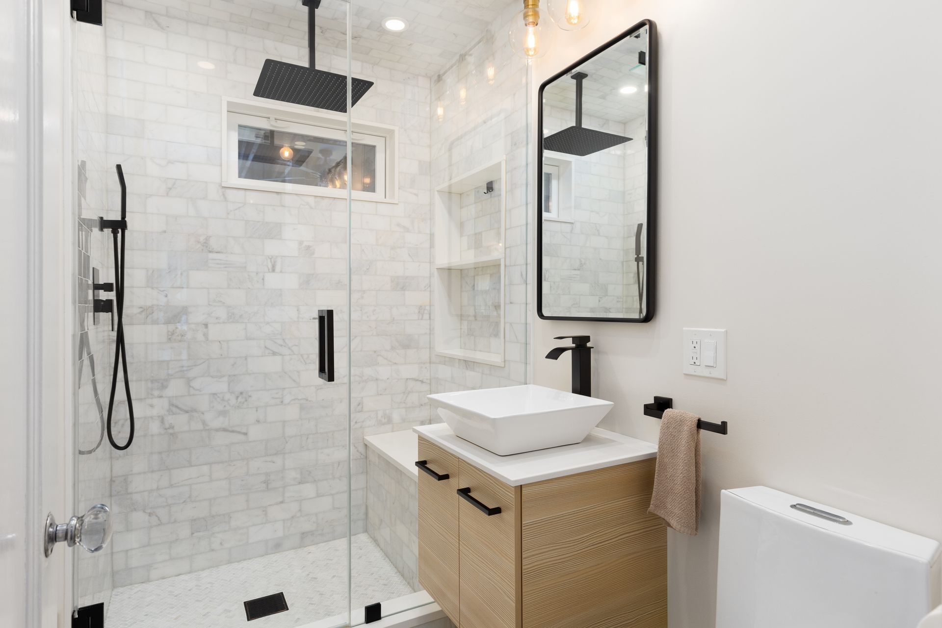 Tub to shower conversion