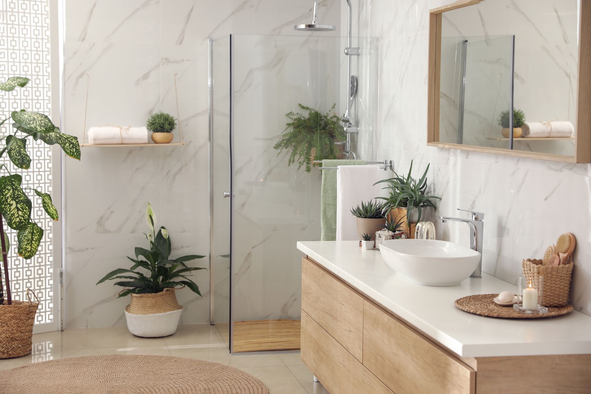 Bathroom remodel for rental property