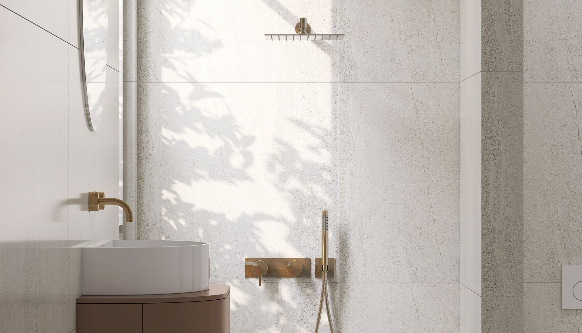 New Walk-In Shower