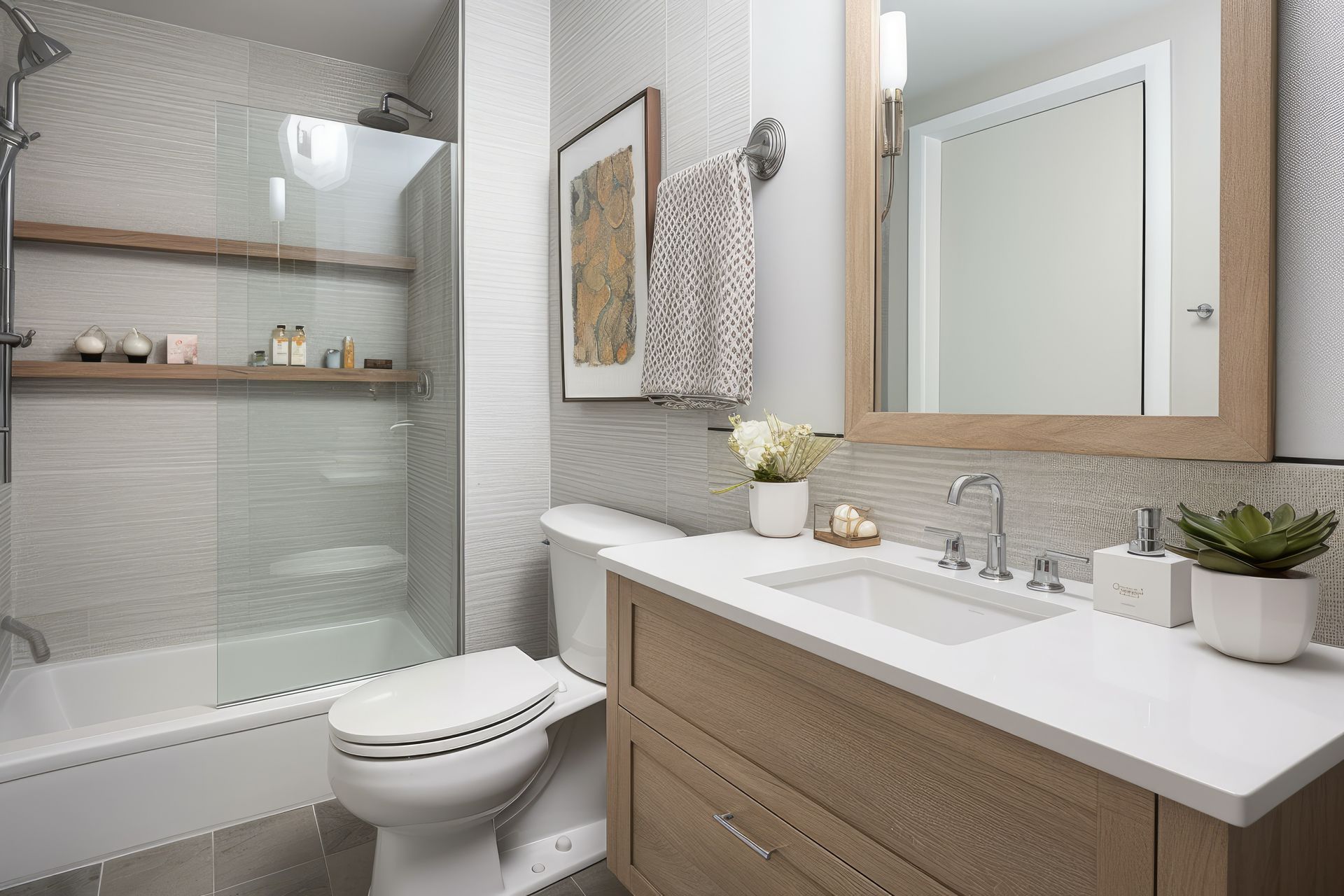 maximizing a small bathroom remodel in Western MA