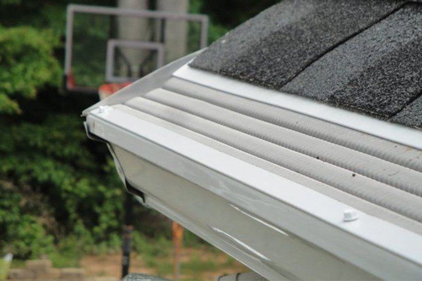 Gutter Guards on a home in Charlottesville, VA