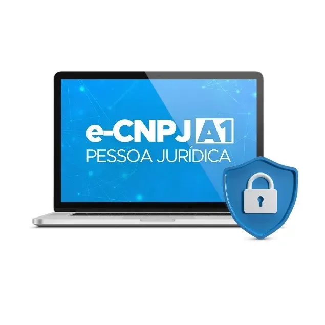 <p>O <strong>Certificado Digital e-CNPJ A1</strong> é uma solução para identificar uma empresa através de seu representante legal perante a Receita Federal. Esse certificado digital é emitido e armazenado diretamente no computador do titular e tem validade de 1 ano.</p><p><br></p><p>Assine documentos, realize declarações, acesse o portal e-CAC e muito mais.</p>