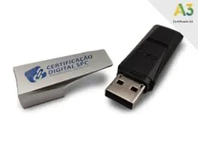 <p><span style="font-size: 12px;">Compre aqui o seu </span><strong style="font-size: 12px;">Certificado digital e-CNPJ A3</strong><strong> em token</strong> com uma nova mídia, uma solução para identificar uma empresa através de seu representante legal perante a Receita Federal. Ele pode ter validade de 1 a 3 anos e pode ser utilizado em qualquer máquina, basta inserir o token na entrada USB.</p><p>Assine documentos, realize declarações, acesse o portal e-CAC e muito mais.</p>