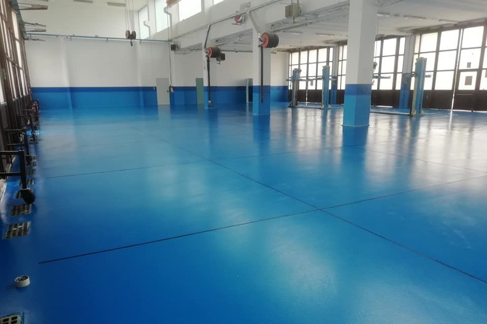 Pavimentazione industriale