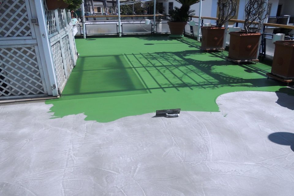 Fase di impermeabilizzazione 3