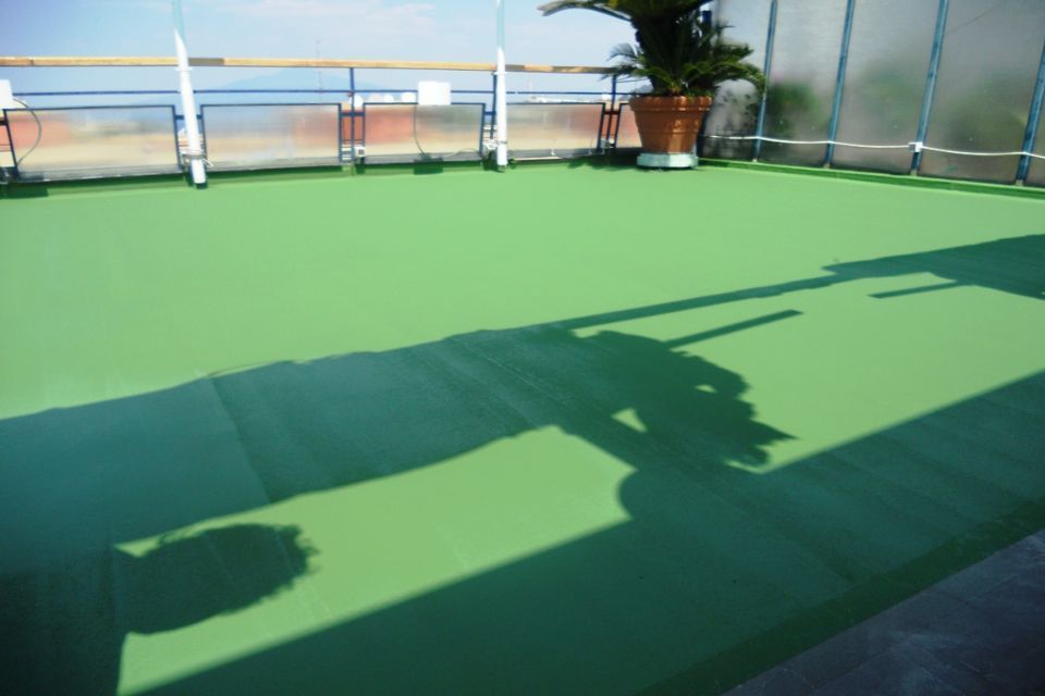 Fase di impermeabilizzazione 2