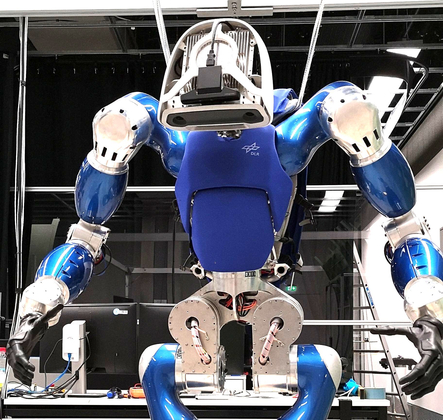 Lackierte Robotik-Komponenten für Forschungsprojekt