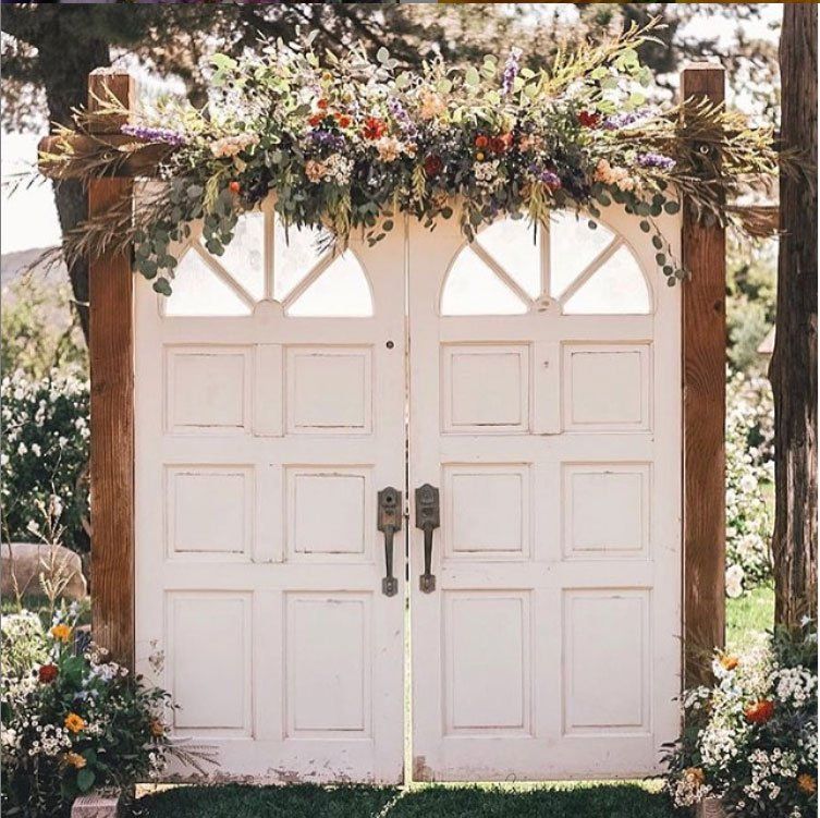 Door Outside with Flowers — Redlands, CA — Hockridge Florist