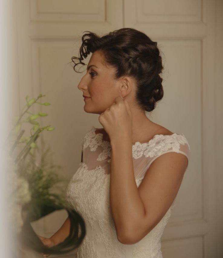 acconciatura sposa Chiara