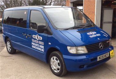 One of our minibuses 