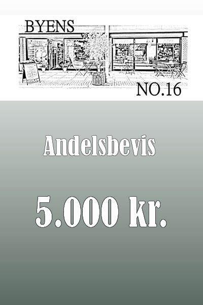 Andel 5.000 kr.