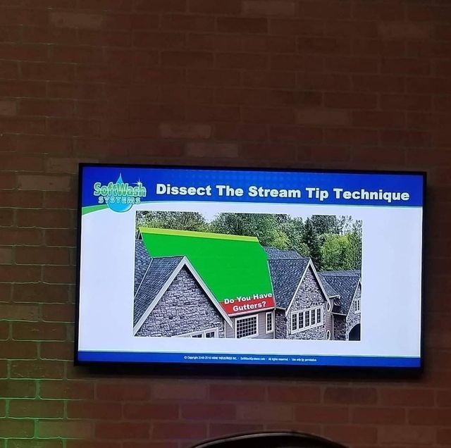 A screen that says dissect the stream tip technique on it