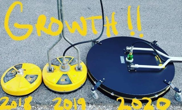 A picture of a machine that says growth on it